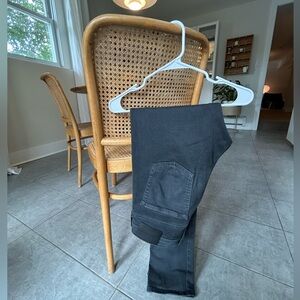 AG modern slim fit trellis jeans in gray | 33x33 (or 34x34)